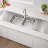 180-sink.jpg ViandPro 1800 x 500mm double bowl double drainer kitchen sink