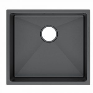 ViandPro 490 x 440mm Carbon Grey undermount kitchen sink