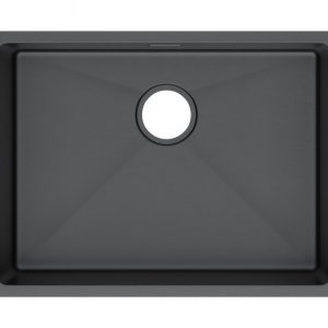 ViandPro 590 x 440mm Carbon Grey undermount kitchen sink