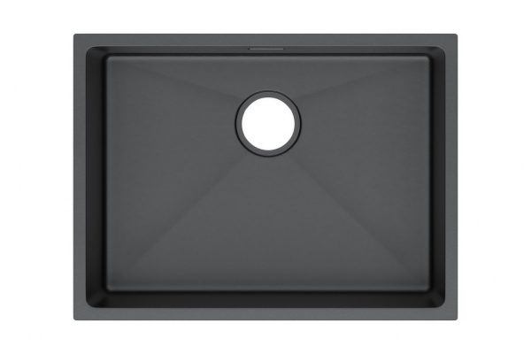 ViandPro 590 x 440mm Carbon Grey undermount kitchen sink