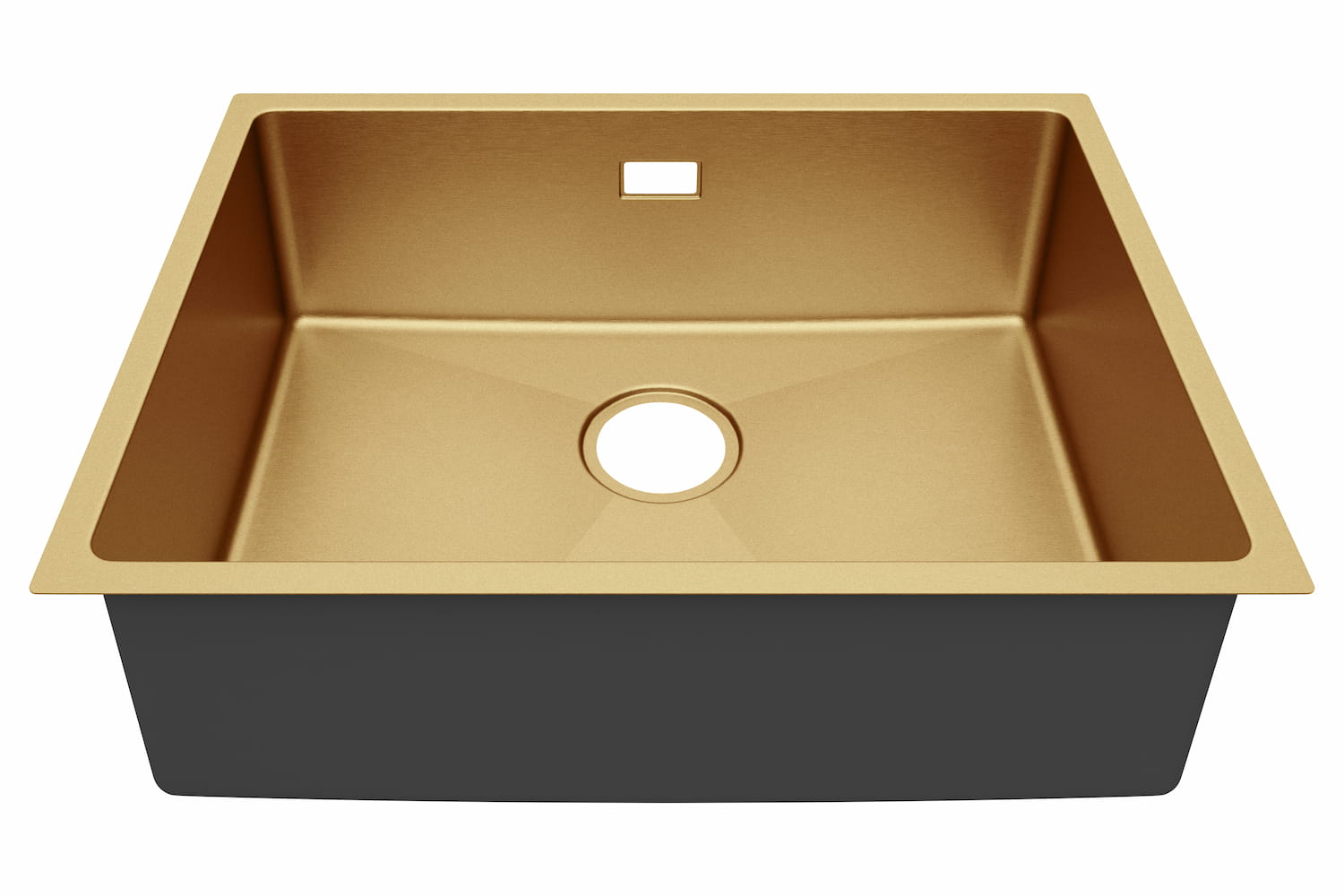 ViandPro 590 x 440mm stainless steel undermount kitchen sink alternative view