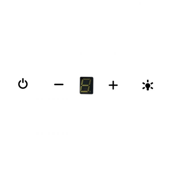 Buttons.jpg ViandPro wall cooker hood push-button controls