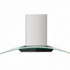 CG9-1.jpg ViandPro 90cm curved glass wall cooker hood front view