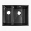 ViandPro 490 x 440mm undermount kitchen sink installed in a modern worktop