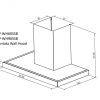ViandPro Cantata wall cooker hood range in 60 and 90cm widths