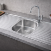 p4-lifestyle.png ViandPro 1200mm double drainer kitchen sink installed in a kitchen